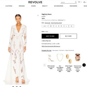 ELLIATT Registry Gown.